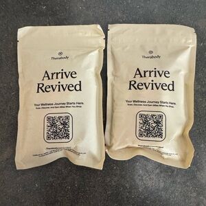 Set of 2 |Therabody Arrive Revived Wellness Journey Kit (lip balm+cream..)Sealed